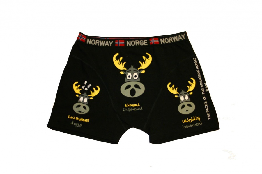 Wanna Moose Around Silky Fun Unisex Briefs Boxer Shorts Gifts for Men Women 